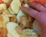 صورة لخطوة 3 من وصفة بطاطا كوشة (في الفرن) واحد البنة واش انقوللكم