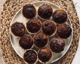 Pas rețetă 🧁🍌Banana muffins proteice 5 fotografie