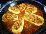 بطاطا محشية شاورما