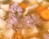 Hình bước làm 3 của món Canh Củ Cần Tây Nấu Thịt Băm