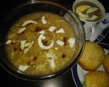 A picture of step 2 of Chicken corn soup with chicken buns.
