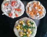 A picture of step 2 of Assorted Uttapams.