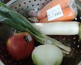 Hình bước làm 1 của món Kim chi cải thảo