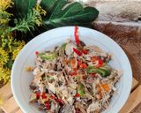 Foto langkah ke 5 dari resep Tumis Jantung Pisang Kepok.