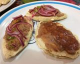 A picture of step 5 of Tlacoyos Stuffed with Quesillo.