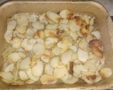 Foto del paso 1 de la receta: Papas y fideos a la crema