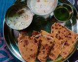 पनीर के पराठे (Paneer ke parathe recipe in hindi) रेसिपी चरण 5 फोटो