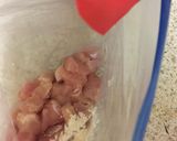 A picture of step 1 of My Orange Chicken with Honey. 😀.