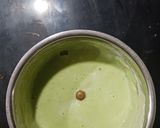 A picture of step 1 of Spring onion Sabji.