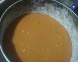 Foto langkah ke 8 dari resep Bolu caramel/bolu sarang semut no mixer and no oven.