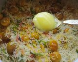 A picture of step 5 of Winter Special Pulao.
