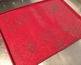 Une image de l'étape 3 de Roulé de polenta au jambon, cresson, emmental et pavot bleu.