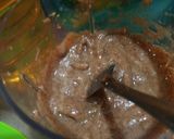 Foto langkah ke 4 dari resep Bolu pisang pandan tabur keju.
