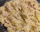 Une image de l'étape 4 de Salade de pomme de terre au thon.
