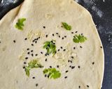 A picture of step 4 of Naan Bread and Yogurt Onion Bell Pepper Curry.