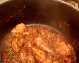 A picture of step 1 of Kadai Roasted Chicken Masala.