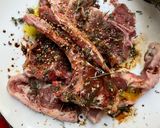 A picture of step 7 of Marinated Lamb Chops with Herbs from Provence.