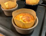A picture of step 5 of Maccheroni Soufflé with Parmesan Fondue by Davide Scabin.