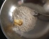 A picture of step 1 of Thandai Bakalava Cups.