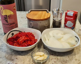 Foto del paso 6 de la receta: Albóndigas de rape y gambones en salsa de piquillo