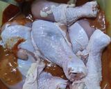 Gambar langkah 5 resipi Chicken Tikka.