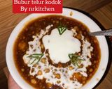 Foto langkah ke 3 dari resep Bubur Telur Kodok Khas Betawi.