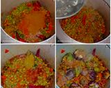 A picture of step 8 of Undhiyu.