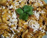 A picture of step 3 of Cheesy and creamy macaroni.
