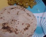 A picture of step 8 of Gobhi bhuji.