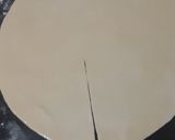 A picture of step 6 of Milk powder chapati.