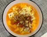 Foto langkah ke 3 dari resep Menu Diet Tahu Telur Kuah Tomat.