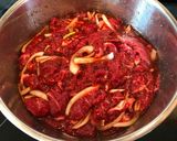 A picture of step 1 of Oven-Baked Korean Beef BBQ.