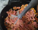 A picture of step 3 of Nearly vegan sweet potato shepherds pie.