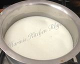 A picture of step 1 of Fruit custard.