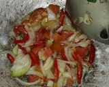 Foto langkah ke 3 dari resep Tumis Sayur Daun Labu Siam.