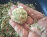 A picture of step 2 of Veg Manchurian.