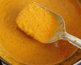 A picture of step 6 of Paneer Capsicum Masala.
