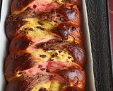 Fonott színes kalács recept fázis 6 fotója