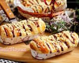 Foto langkah ke 9 dari resep Blueberry Streusel Bread aka Roti Manis Blueberry Crumble, perfect!.