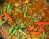 Foto langkah ke 4 dari resep Sambal Goreng (ati ampela, buncis, kentang, wortel, pete).