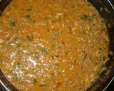 A picture of step 5 of Minced meat and fried rice.
