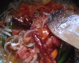 A picture of step 5 of Andhra Chicken Iguru.