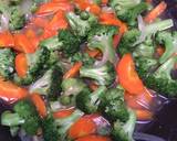 Tumis Brokoli Wortel Kacang Polong langkah memasak 4 foto