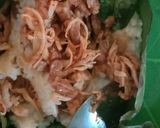Foto langkah ke 7 dari resep Nasi bakar swir ayam tempe.