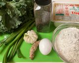 Foto langkah ke 1 dari resep Rolade Daun Kale/Kale Leaf Roulade.