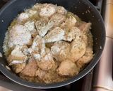 A picture of step 4 of Chicken Parmesan Pasta.