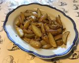 Une image de l'étape 6 de Pommes de terre sautées au saindoux et romarin.
