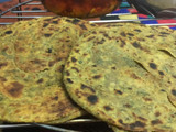 कसूरी मेथी का लच्छा पराठा (Kasuri methi ka laccha paratha recipe In Hindi)