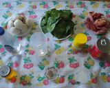 Foto del paso 1 de la receta: Ensalada de espinacas con tocino 🥗🥓