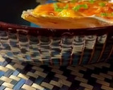 Foto del paso 10 de la receta: Vieira con merluza, gambas y bechamel gratinada de verduras